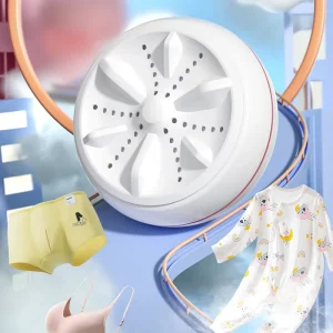 NEW Travel Portable Mini Folding Wash Machine Automatic Small Household Underwear Washer and Dryer Laundry Machine