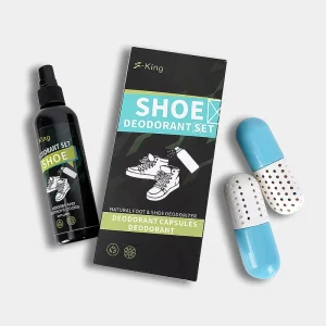 Natural Formula Eco Friendly Activated Carbon Kit Odor Remover Spray and Ball Deodorizer Shoe Freshener