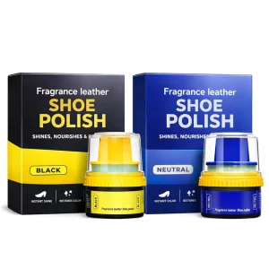 Natural Formula Portable Shoe Polish and Leather Care Cream with Environmental Materials Nourishing and High Gloss Finish