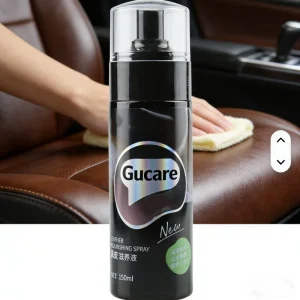 Natural Leather Care Spray for Jackets Bags Shoes Sofas Seats Phosphate Free Disposable 2 in 1 Cleaning & Nourishing Factory OEM