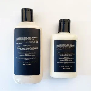Natural Leather Conditioner Leather Balm Cream Cleaner Safe for Leather Apparel Furniture Jackets Shoes Auto Interiors Bags