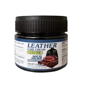 Natural Leather Repair Care Cream Balm Leather Conditioner Protector Shoe Polish for Sofa Car Seat Shoes Bag Purse