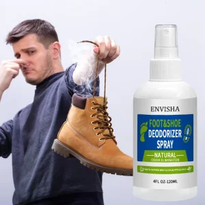Natural Mint Shoe Deodorizer Spray Foot Deodorant Spray Shoe Odor Eliminator Spray