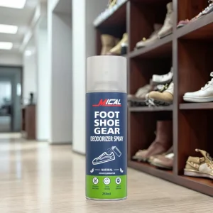 Natural Multi Purpose Shoe and Foot Deodorant Spray Effective for Sneakers and Socks Household Chemicals Product