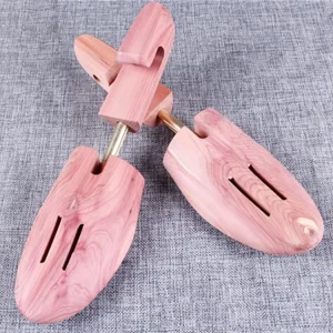 Natural Red Cedar Wood Adjustable Shoe Tree Custom Logo