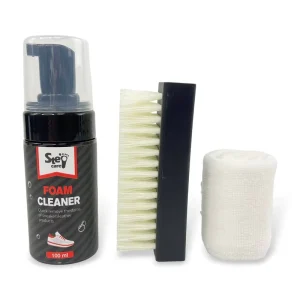 Natural Sneaker Cleaner Set Ingredients Formula Shoe Cleaner Cleaning Foam Care Kit