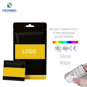 Natural Sneaker & Shoe Cleaner Wipes Customized Athletic Shoe Cleaning Wipes with OEM Service