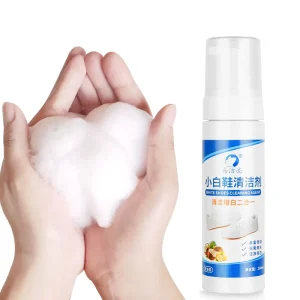 Natural White Shoe Sneaker Shoe Cleaning Products Shoe Cleaning Foam