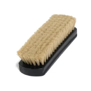 Natural Wooden Shoe Cleaning Brush with Horse Hair Bristles Easy Clean & Portable Fashionable Modern Design