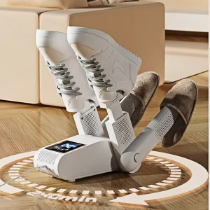 New Constant Temperature Deodorizing Shoe Dryer Purple Light Sterilization Automatic Power Off Folding Shoe Dryer
