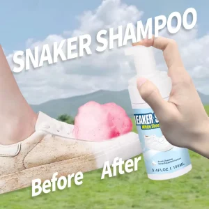 New Design Pink Foam 100ml Sports Shoe Cleaner Foam Custom Shoe Care Products Manufacturer For White Sneakers