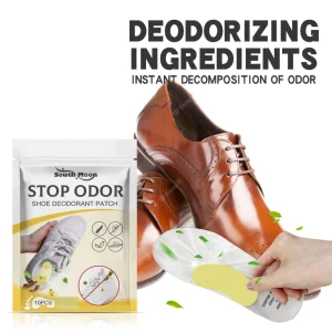 New Eco friendly Hypoallergenic Silicone Shoe Deodorant Patches High Quality Natural Effectively Remove Odor Air Fresh