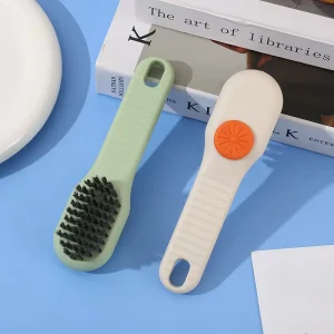 New Fashion Multifunctional Household Hand Press Out Liquid Shoe Wash Liquid Shoe Brush Tool Press Soft Sweater Cleaning Brush