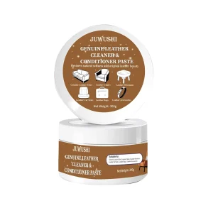 New Formula Leather Care Cleaner Conditioner Paste Eco Friendly for Leather Bags Sofas Restores Natural Beauty Non Greasy 300g