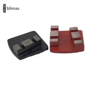 New Shape W Segments Concrete Grinding Tools Shoes Disc Diamond Grinding Pads for Grind Machine