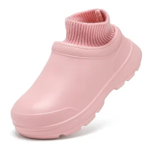 New Style Clogs Shoes With Sock Winter Women Sock Clogs Comfy Women Sock Clogs Custom