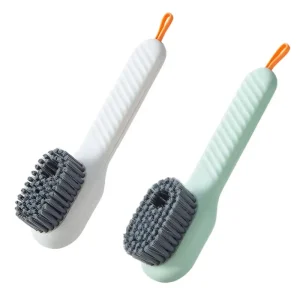 New Washing Soft Clothes Sneaker Cleaning Multifunctional Liquid Shoes Brushes with Dispenser Shoes Cleaning Brush