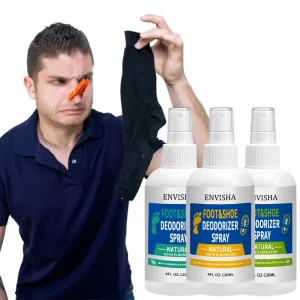 No More Smelly Shoes or Stinky Feet Deodorant Spray Men Women Cedar Foot Deodorant Spray Shoe Deodorizer