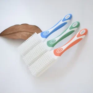 Non Damaging Soft Bristled Long Handle Silicone Handle Shoe Brush For Shoes And Laundry Cleaning