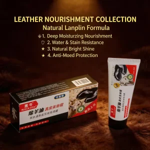 Non Irritating Mild 70G Sheep Oil Leather Beauty Cream for All Kinds of Leather