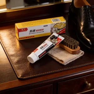 Non Toxic Mild Formula Shoe Polish Tube for All Leather Footwear