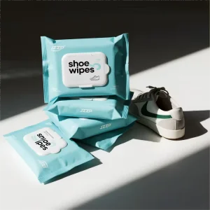 Non-woven Material Disposable Shoe Cleaning Tissue Stain Remover Sneaker Cleaner Wet Wipes