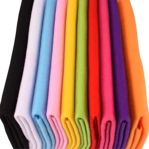 Non woven Melt Blown Breathable Waterproof Anti Static Moldable Black Coated Polyester Felt
