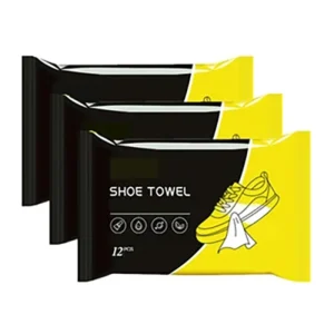 Non woven Unscented ISO9001 Certified Cleaning Shoes Customized Thicker and Larger Shoe Care Wet Wipes