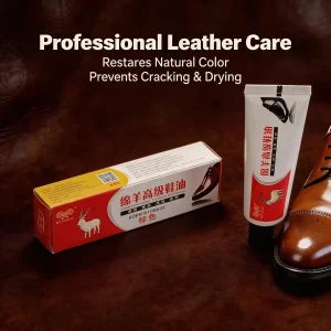 Not for Nubuck Leather Shoe Polish Avoid Damaging Rough Leather Surface