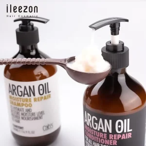 Nourishing Repair Hair Care Set Sulfate Free Anti Frizz Smooth Shampoo and Conditioner