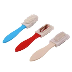Nubuck Shoe Cleaning Brush for Adults Rubber Plastic Sneaker Suede PP and Nylon Hair Home Use Dust Removal Care Function