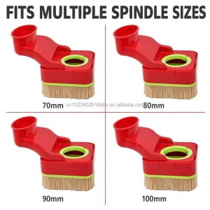 Nylon Slide Boot Shroud 70/75/80/85/90/100mm with Magnet Brush for CNC Router Engraving Machine