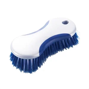 O-Cleaning Stiff Bristles Kitchen Bathroom Hand Scrubber for Bathtub/Sink/Pot/Pan Laundry Scrub Brush for Shoes/Clothes/Carpet