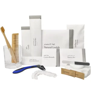 OEM 5 Star Hotel Bathroom Disposable Eco Friendly Biodegradable Bamboo Amenities Supplies Set
