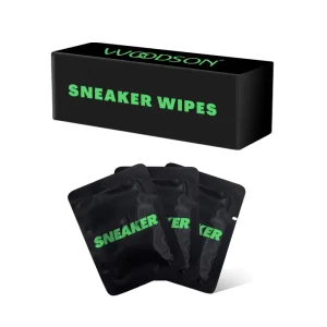 OEM Custom Logo Quick Cleaning Shoes Wipes Sneaker Pack Disposable Shoe Cleaner Wet Tissues Travel Kit for Shoe Cleaning