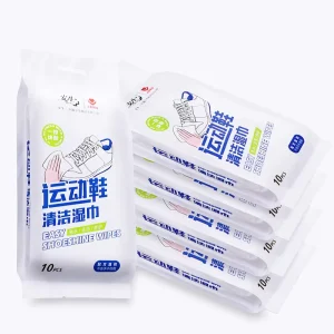 OEM Custom Shoe Cleaner Sneakers Cleaning Disposable Wet Wipes Quick Cleaner for Sneakers