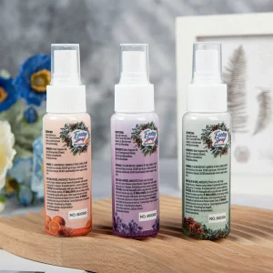 OEM Customizable Shoe Deodorizer Spray 60ml Fragrance Feet Deodorizing Spray Home Use Odor Eliminator