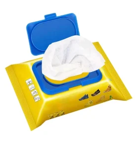 OEM Customized Disposable Portable Shoe Cleaning Wet Wipes