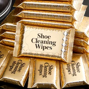 OEM Factory Price Custom Private Label Non Woven Shoe Cleaning Wet Wipes 15×20 for Sneakers