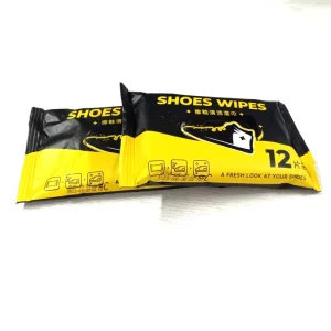 OEM Factory Price Custom Private Label Shoes Cleaning and Care Sneaker Wet Wipes Shoe Cleaning Wipes