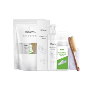 OEM High Quality Shoe Cleaner Kit Shoe Cleaner Foam With Wipes Brush for Sneaker and All Kind of Shoes