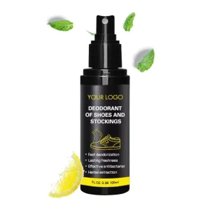 OEM Manufacturer Private Label Natural Shoes and Socks Deodorant Spray