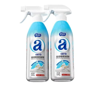 OEM ODM Custom Eco Friendly Sneaker Cleaning Spray Deep Cleans Restores White Soles Removes Dirt Mesh Leather for Home Travel