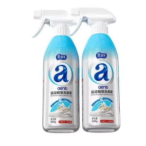 OEM ODM Custom Eco Friendly Sneaker Cleaning Spray Deep Cleans and Restores White Soles Removes Dirt Mesh Leather for Home Travel