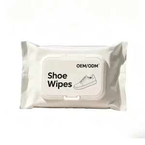 OEM ODM Custom Flip Top Polyester Material Sneaker Cleaning Wipes Removes Dirt Stains Mesh Leather Customizable Size Fragrance