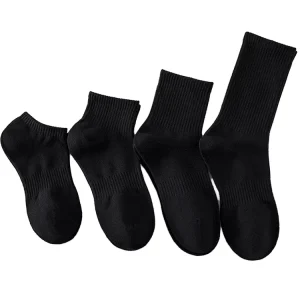 OEM ODM Custom High Quality Men’s Socks Spring and Summer Pure Cotton Long Tube Deodorant Absorbent Breathable Sports Socks logo