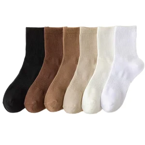 OEM ODM Custom High Quality Men’s Socks Spring and Summer Pure Cotton Long Tube Deodorant Absorbent Breathable Sports Socks logo