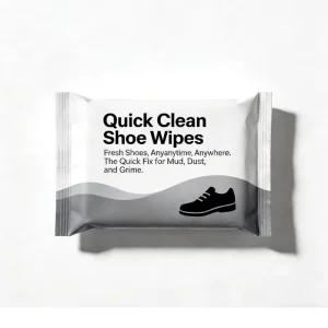 OEM ODM Custom Multi Purpose Shoe Wipes for Sneakers Leather Removes Dirt Stains Non Woven Material Custom Fragrance