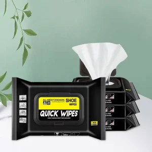 OEM ODM Custom Portable Travel Wet Wipes Eco Friendly Mens Shoe Cleaning Wipes Wet Sneaker Cleaning Wipes