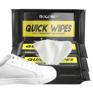 OEM ODM Disposable Travel Portable Shoe Cleaning Wipes Quick Biodegradable Cleaning Wipes for Shoes